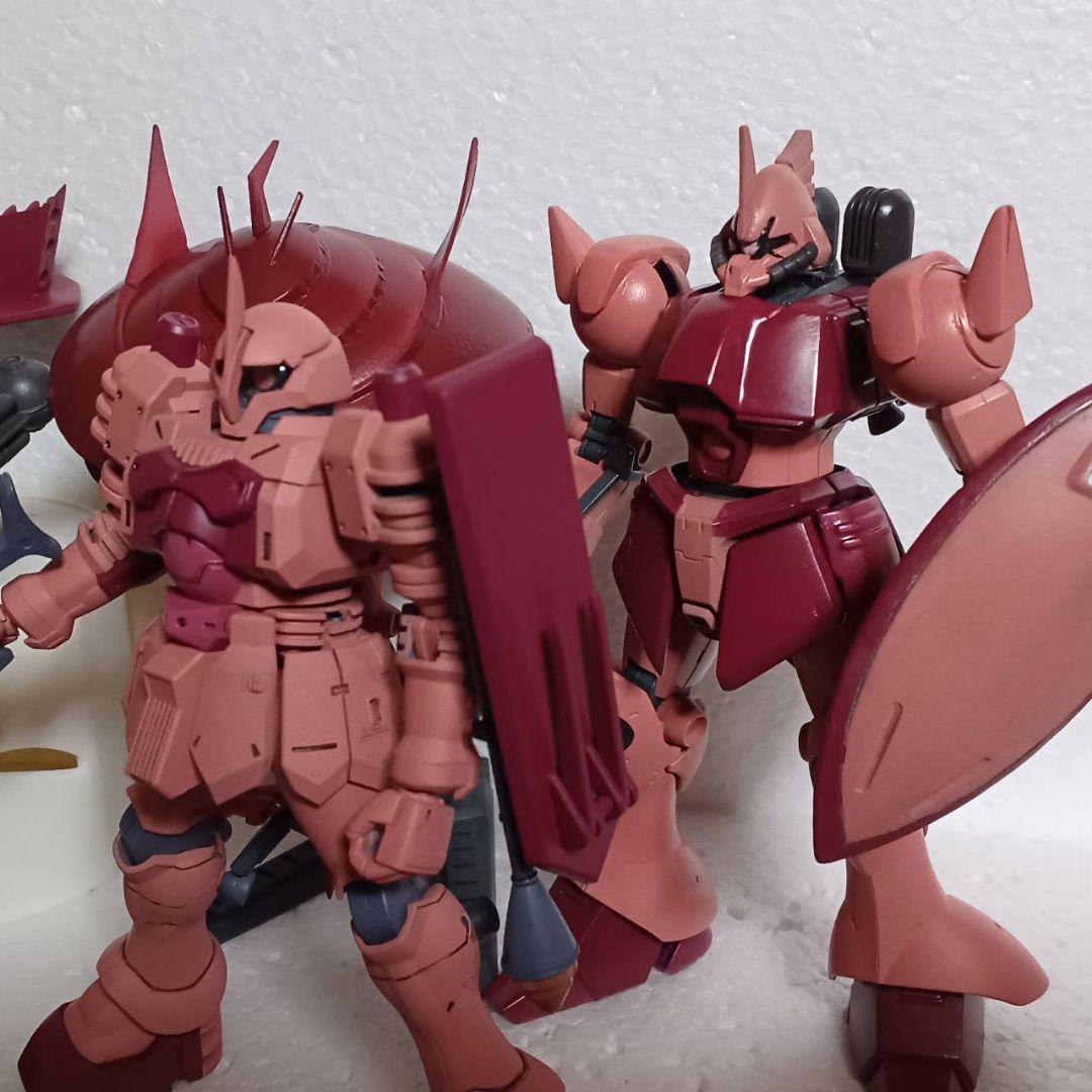 ジークアクス最終回に登場したHG1/144シャア専用5体再現セット - メルカリ