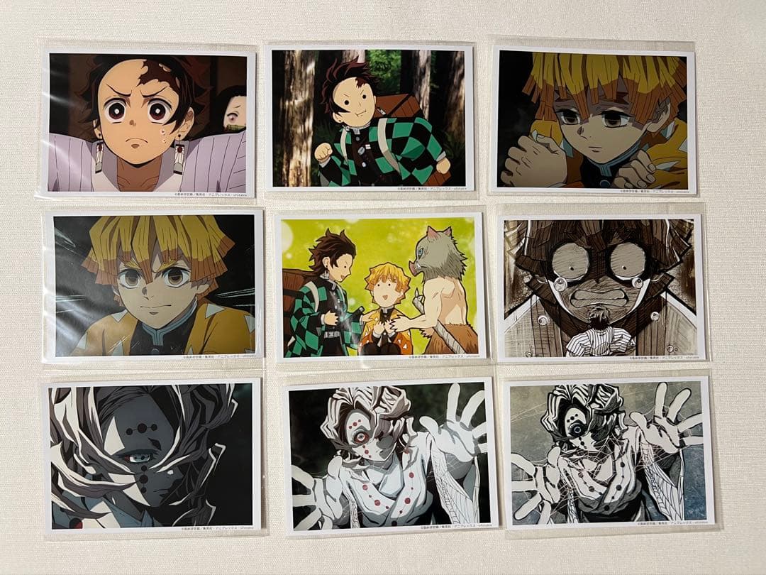 鬼滅の刃　場面写ブロマイド　累　かまぼこ　16枚セット