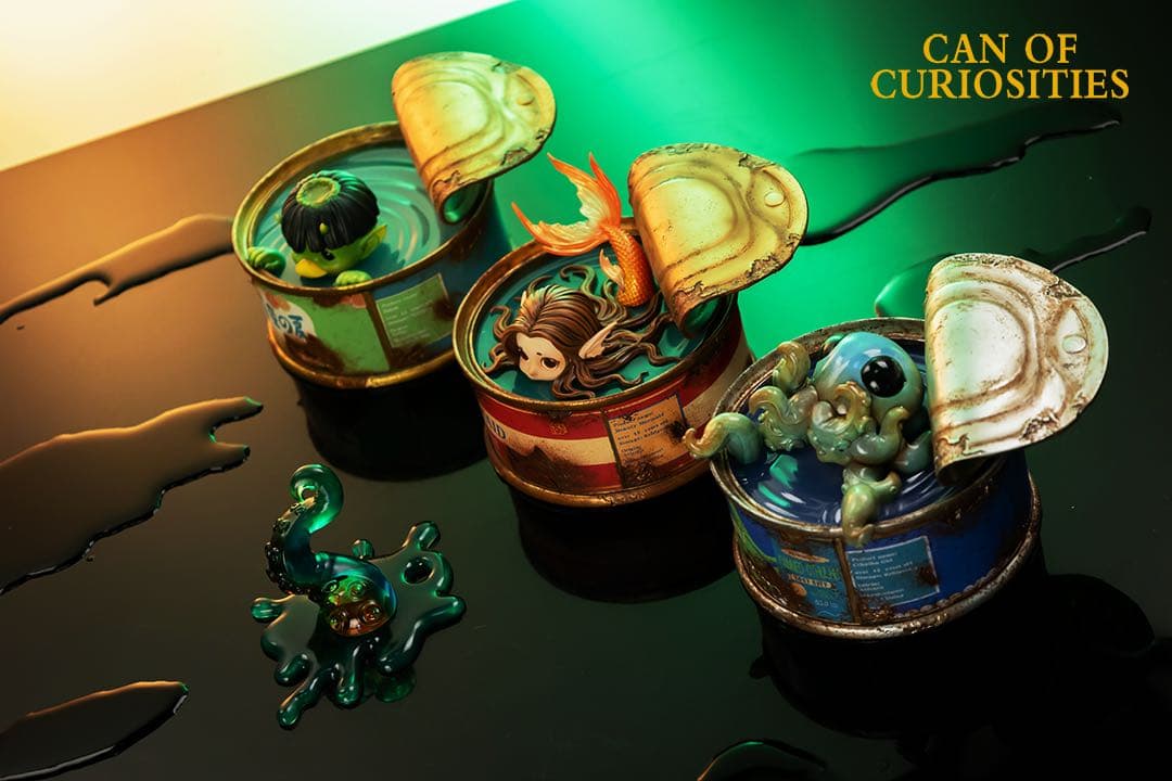 好奇心の缶詰　河童　マーメイド　クトゥルフ　フィギュア　スタチュー　アートトイ