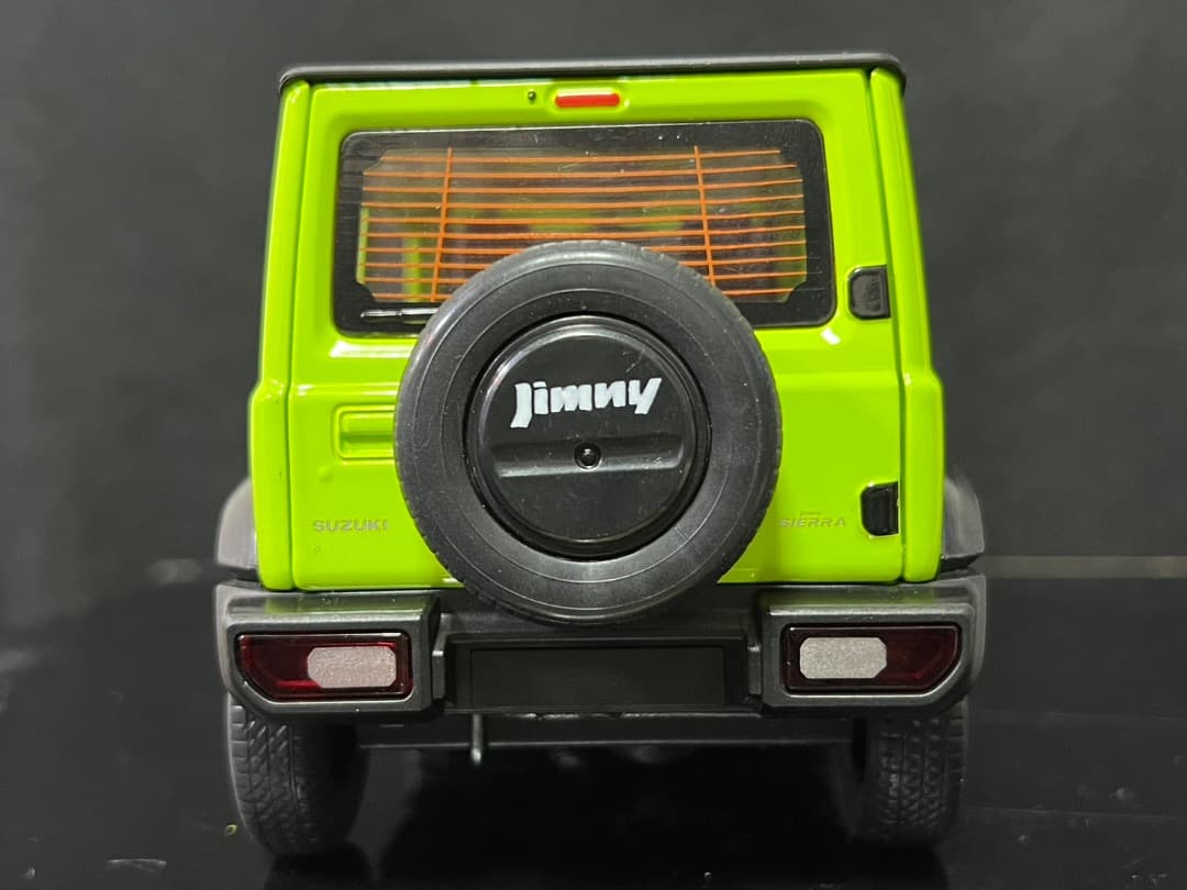 スズキ ジムニー ミニカー グリーン 1/18 H176