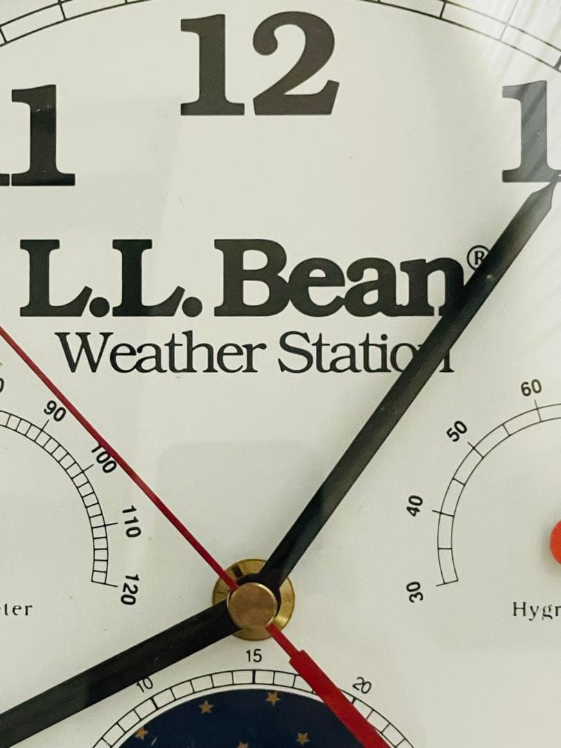 L.L. Bean Weather Station 掛け時計