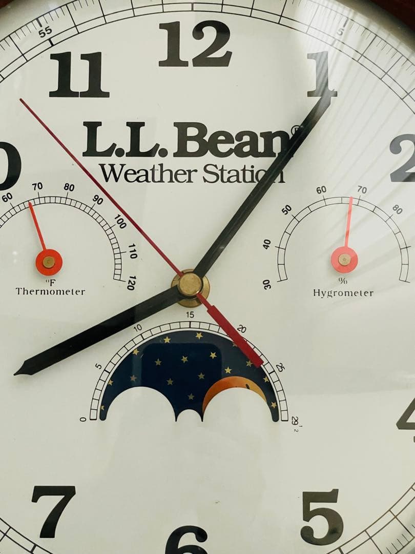 L.L. Bean Weather Station 掛け時計