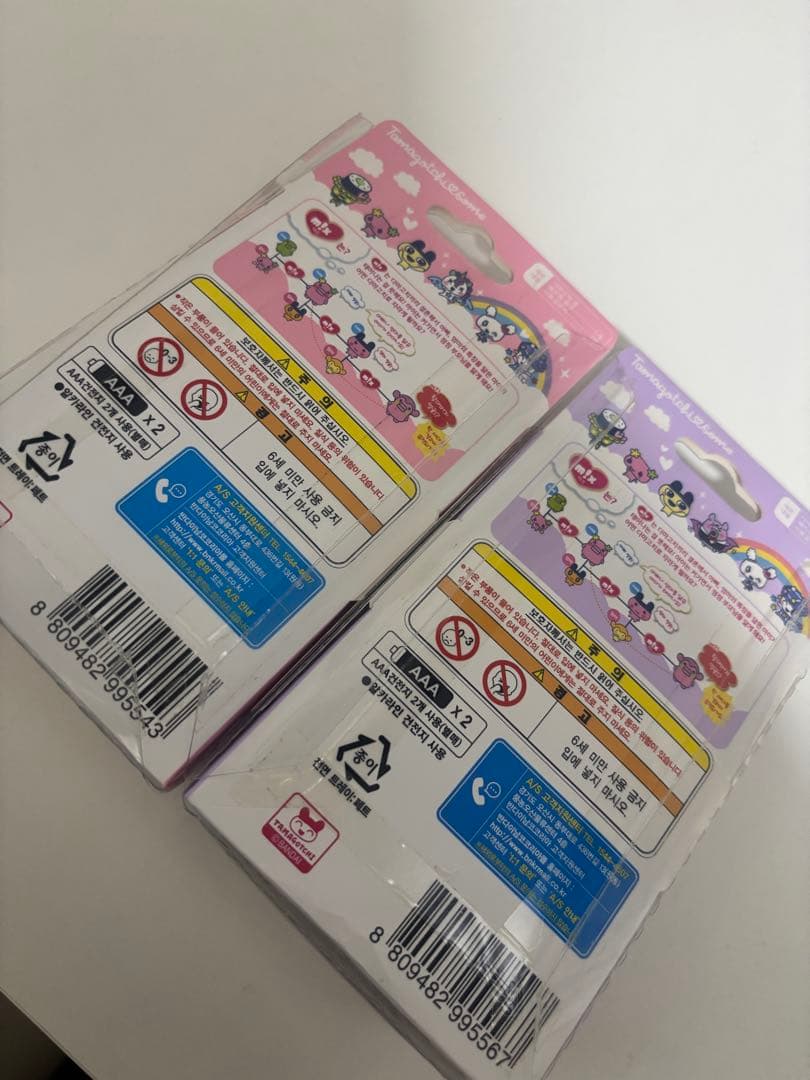 d*3様 たまごっちみーつ 韓国版 ピンク・パープル2個セット