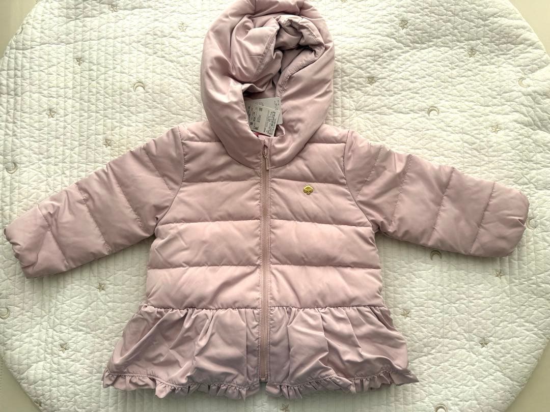 【新品未使用】Kate spade new yorkラッフル中綿コート