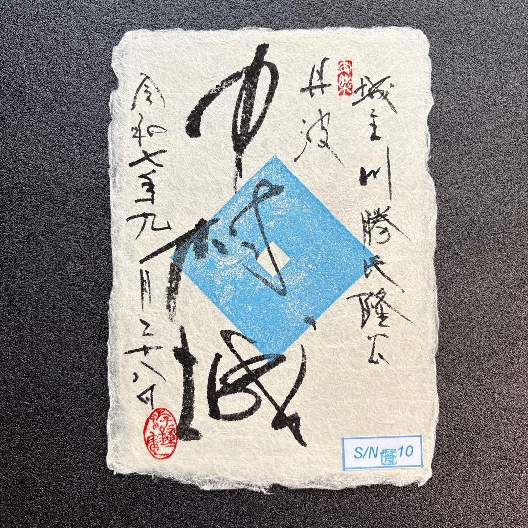 京都府 福知山市 【御城印合戦in京都2025】 限定手書き御城印