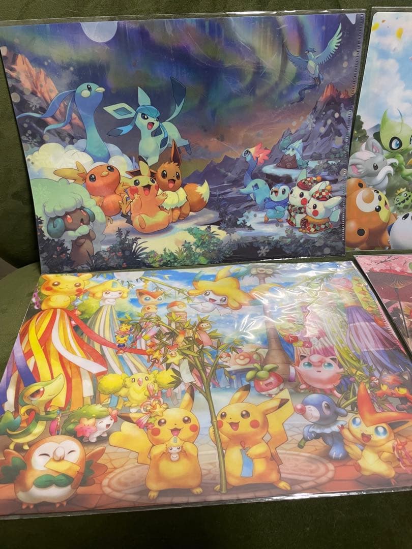ポケモン クリアファイル ポケモンセンター トウホクR オーロラツアー　お茶会