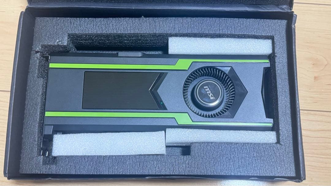 ジャンク】MSI製 『GTX 1080 Ti AERO 11G OC』 Overview GeForce GTX