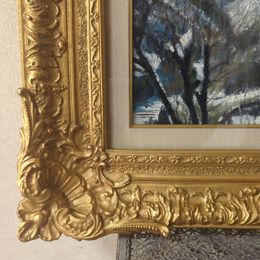 F3号油彩画（高級額縁入り)No.77