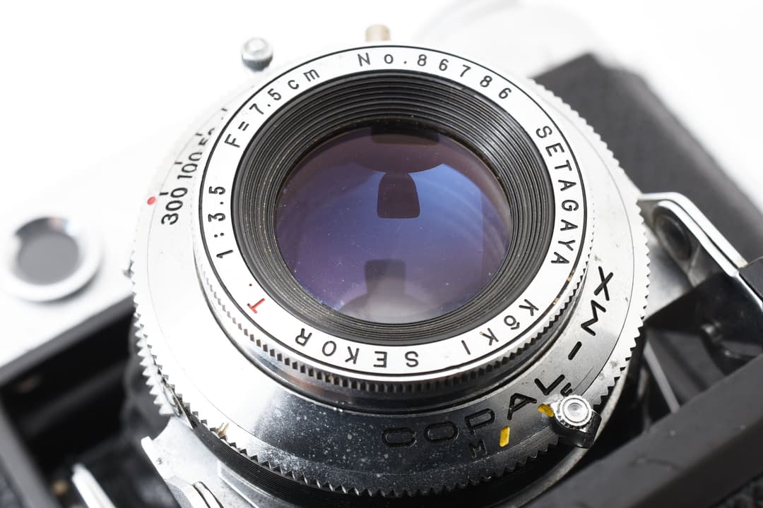 Mamiya 6 SEKOR T 7.5cm F3.5 完全動作品 #7980