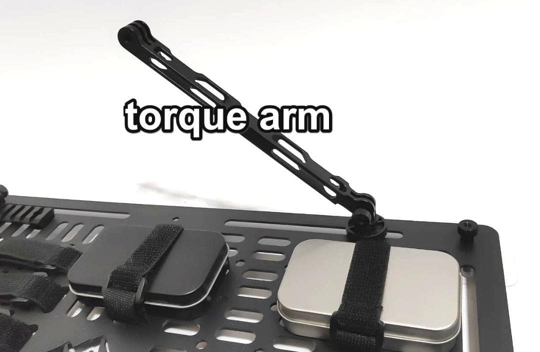 50L アルミコンテナ用 トルクアーム装備 カスタムパーツセット 上蓋