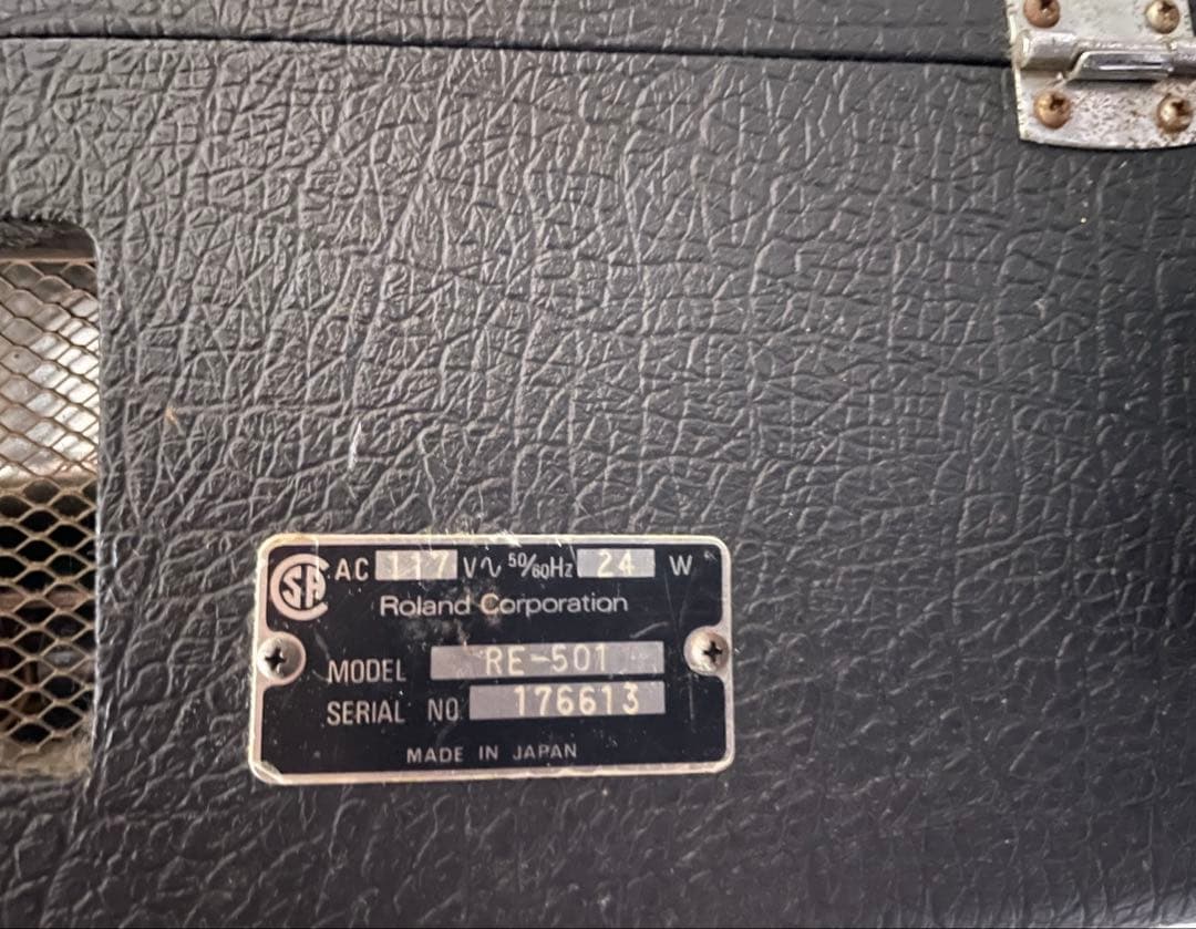 ROLAND テープエコー RE-501 動作確認済み