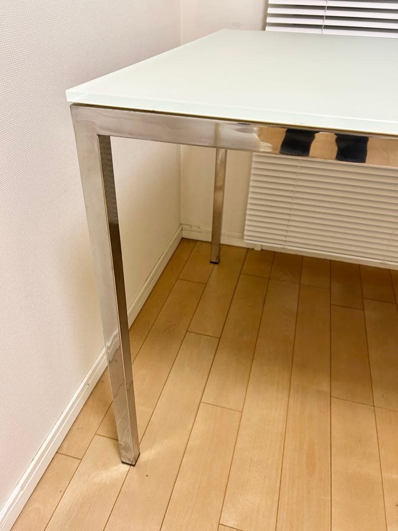 ドリアデ　driade ガラス天板　ダイニングテーブル　W1800