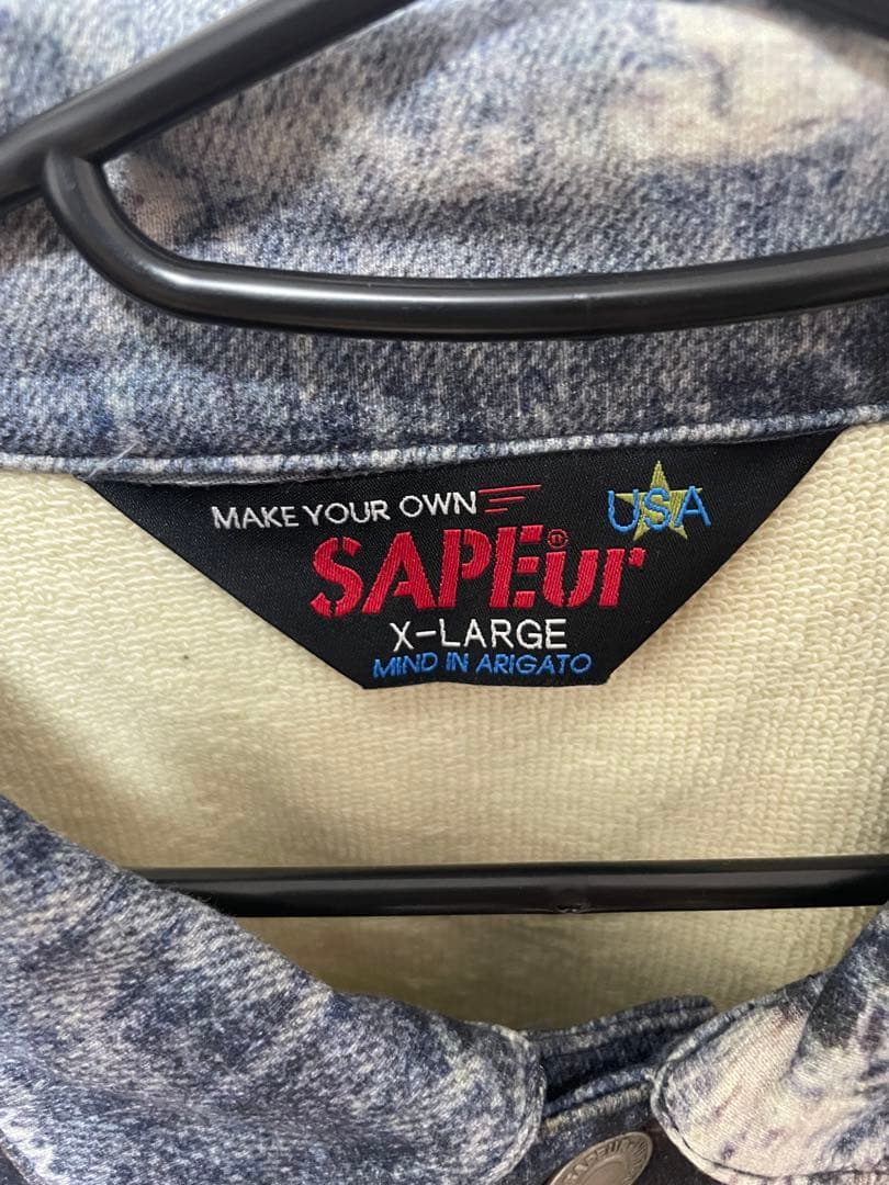 サプール sapeur 5067XX SWEAT JACKET インディゴ