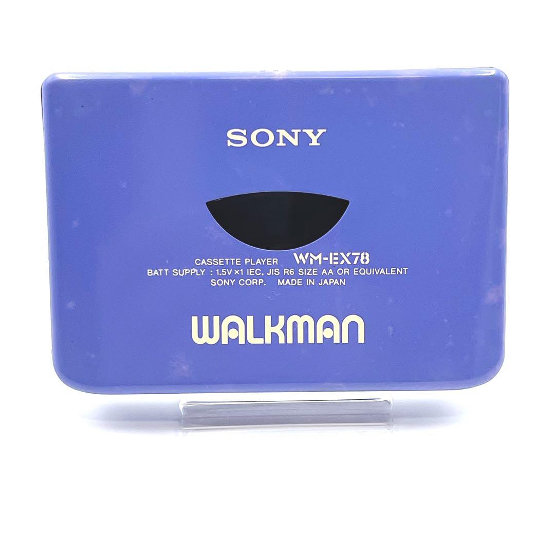 希少・動作品】 SONY WM-EX78 カセットウォークマン 再生OK