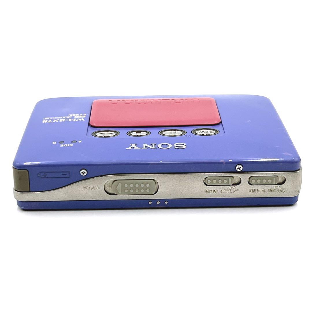 希少・動作品】 SONY WM-EX78 カセットウォークマン 再生OK