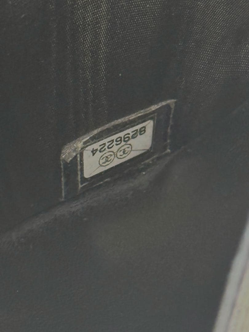 【CHANEL✨】二つ折り財布 キャビアスキン ブラック