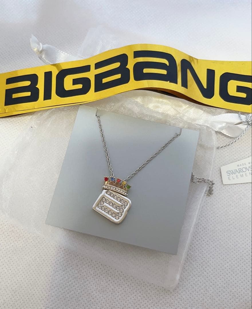 限定品】BIGBANG VIPシート 特典グッズ スワロフスキー ネックレス