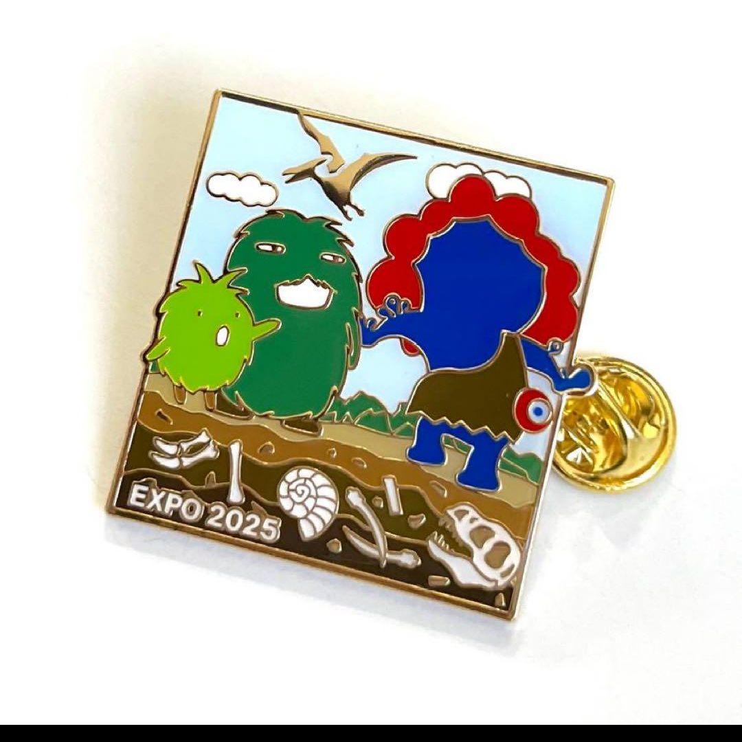 大阪 関西万博 ミャクミャク&モリゾー・キッコロ ピンバッジ 3種セット