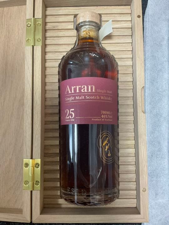 【新品/未開栓】Arran 25年　アランモルト　世界限定3000本 アランモルト25年販売開始 | 榎商店 お酒情報ブログ