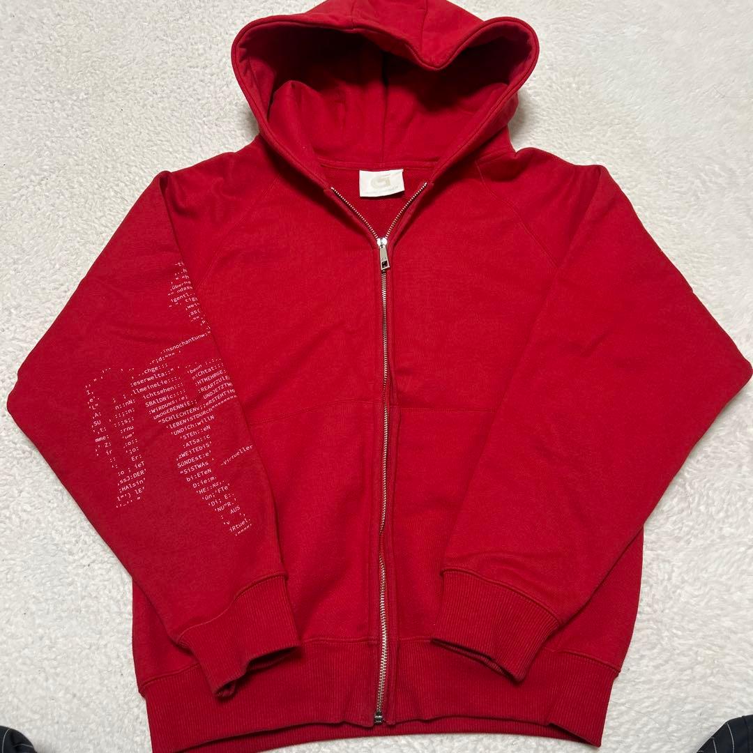 GADID ANONIEM レッドパーカー