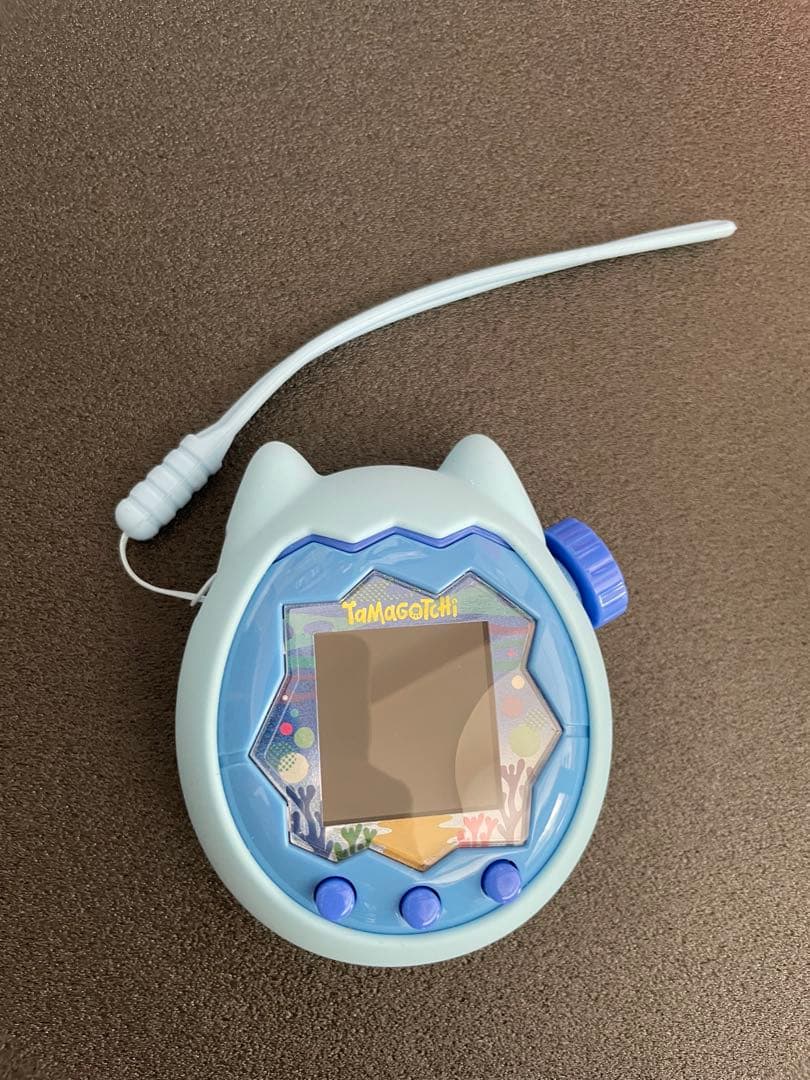 たまごっちパラダイス ブルー フィルム貼付済　カバー付