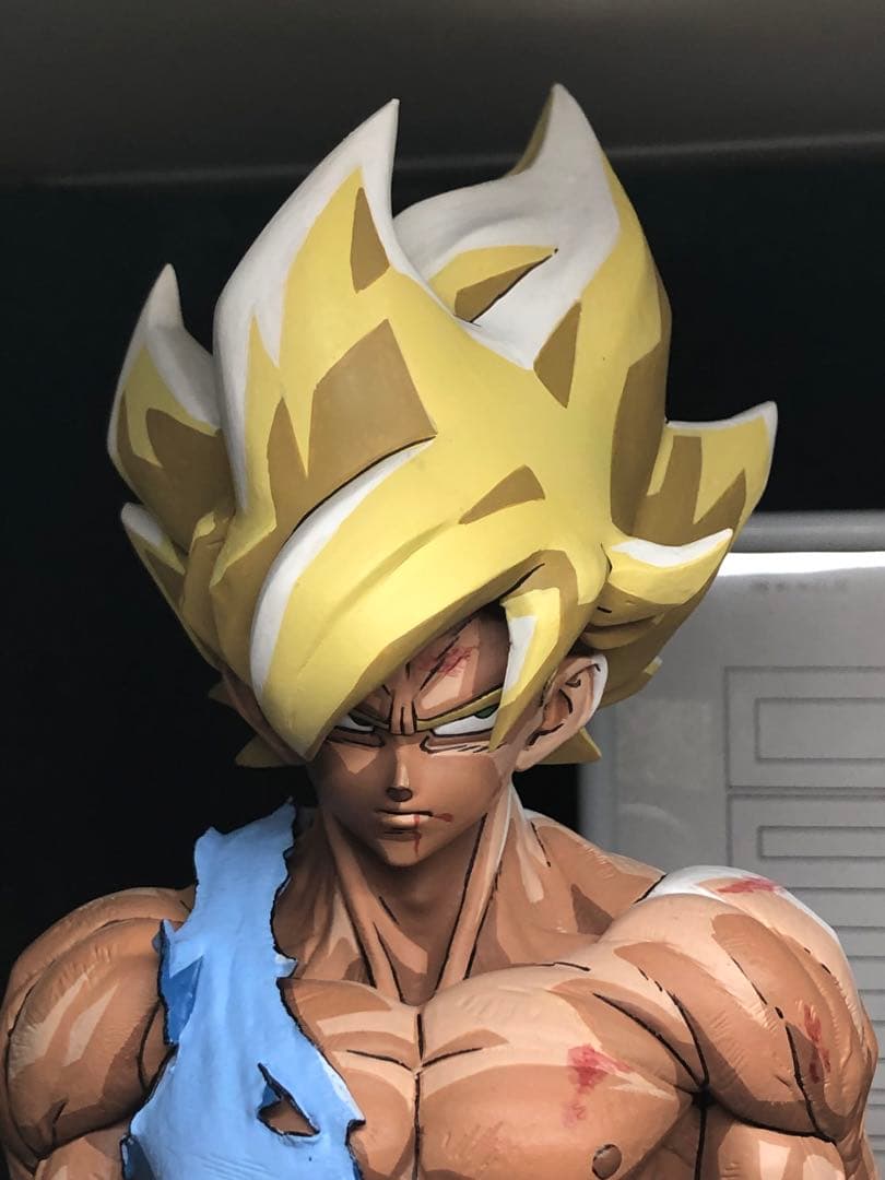 タ*ビ様 【改造リペイント品】SMSP スーパーサイヤ人　孫悟空