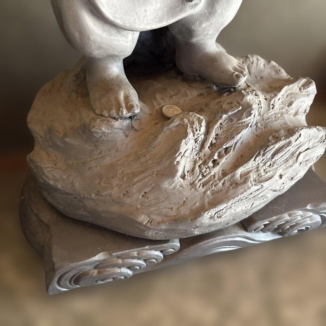 恵比寿像 陶器 置物 七福神