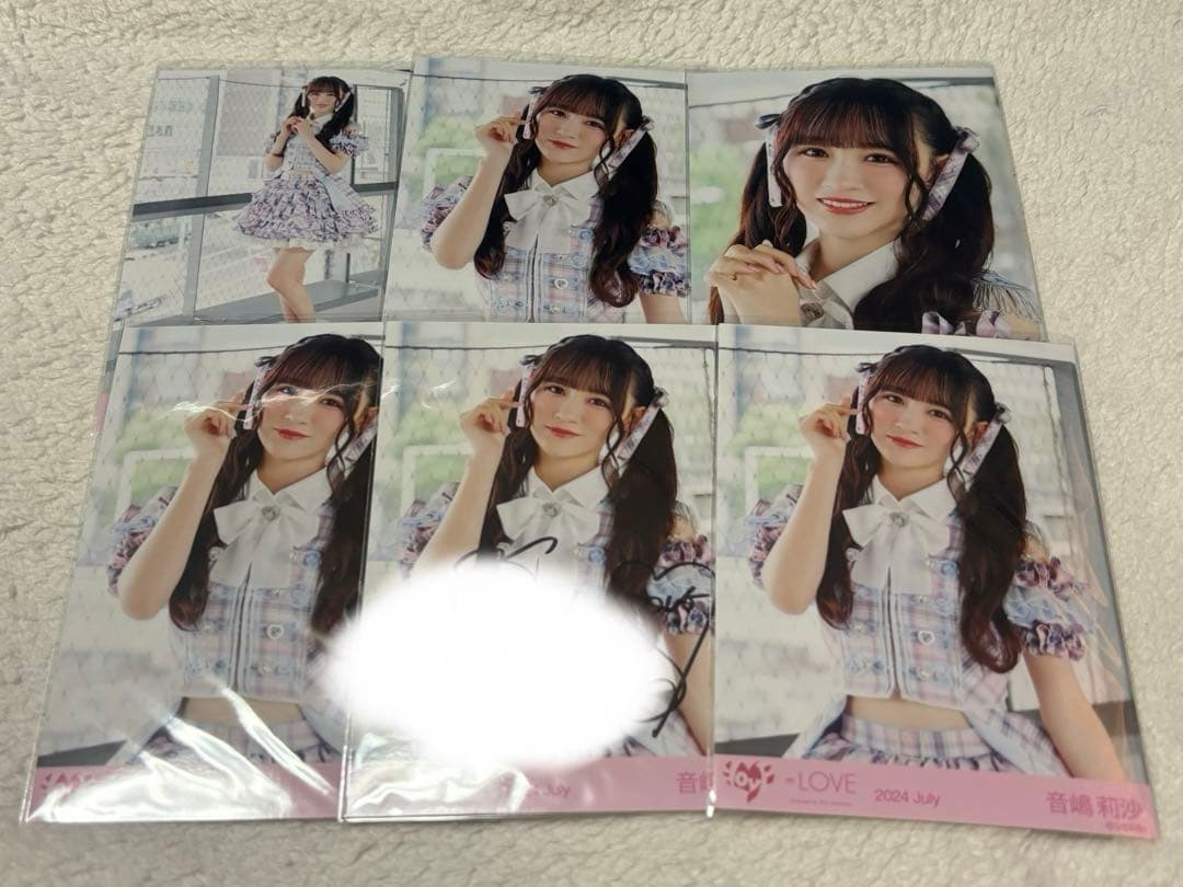 イコラブ 音嶋莉沙 絶対アイドル辞めないで ジャケット衣装 直筆サイン