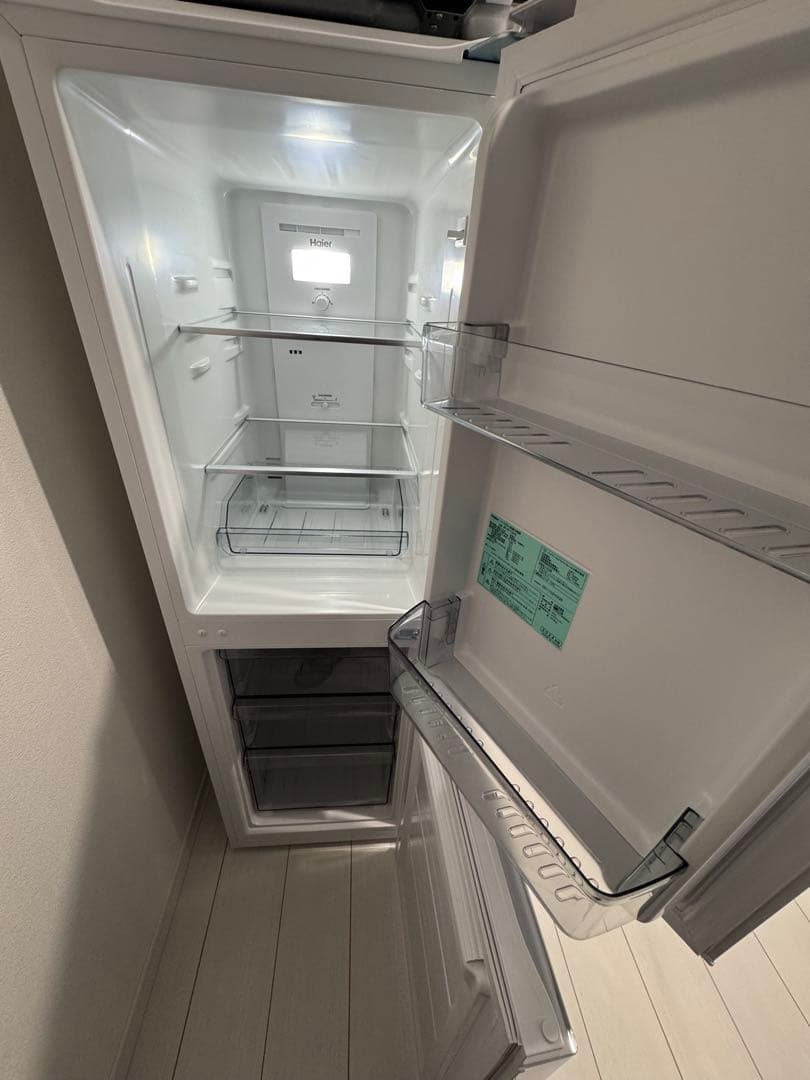 2024年製 ハイアール JR-SY15AR 冷蔵庫 148L 右開き 2ドア
