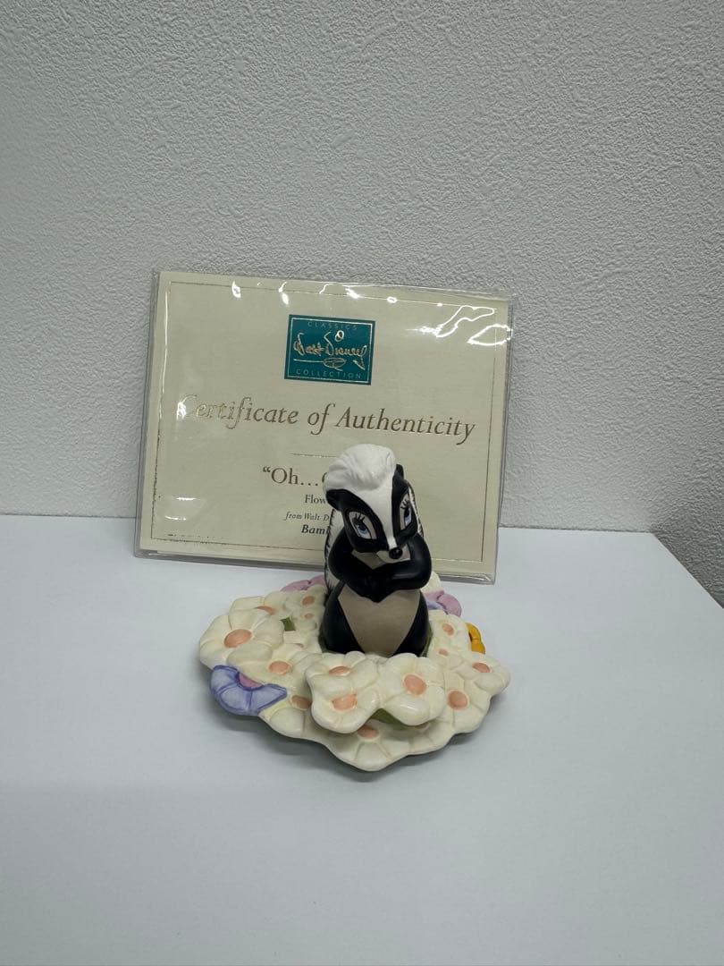 WDCC ディズニー　バンビ　フラワー 希少！廃盤！WDCC フラワー ディズニーバンビ