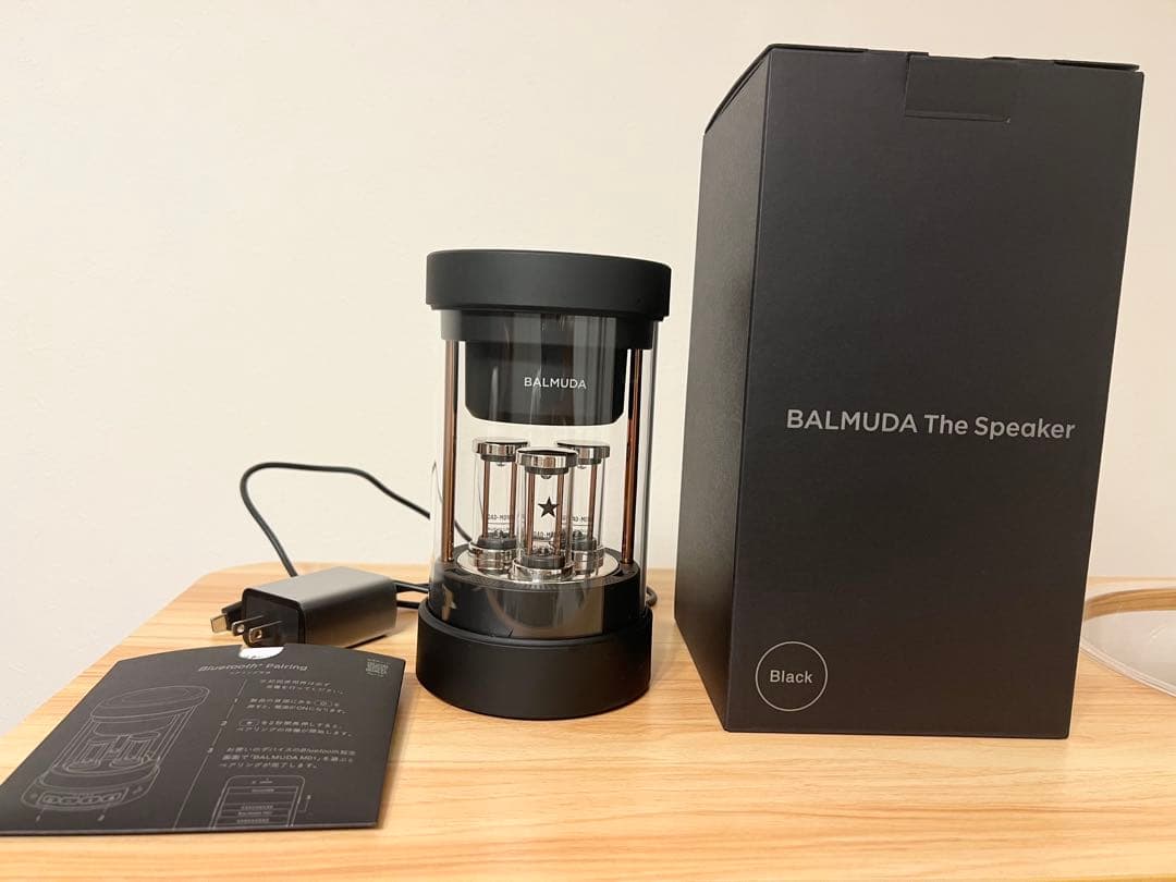 スピーカー・ウーファー BALMUDA The Speaker M01A-BK Black The Speaker(ブラック)の通販 / マスターウォール