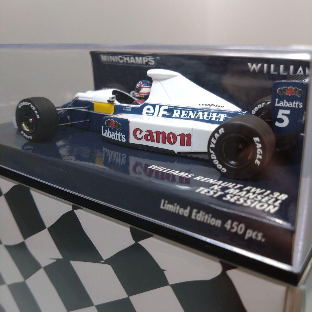 【最終価格】1/43 ミニチャンプス ウイリアムズ FW13B マンセル