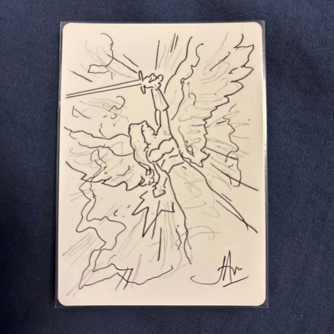 Serra Angel サイン入りアーティストプルーフ　John Avon