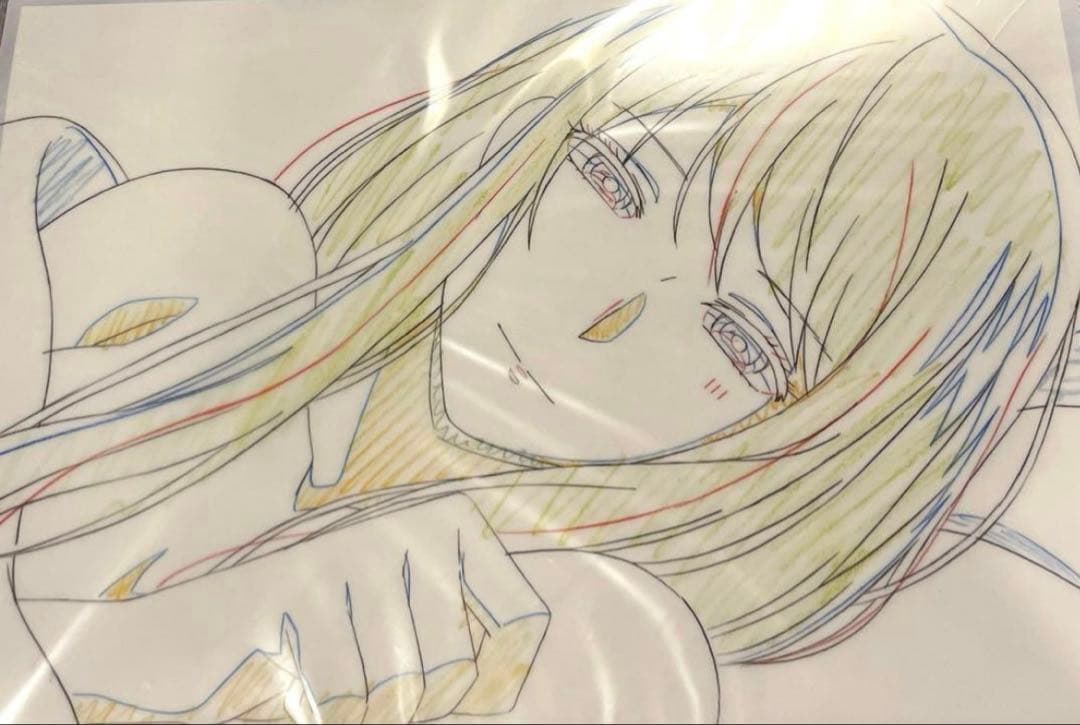 クズの本懐　横槍メンゴ　原画クリアファイル　早苗　フィナーレイベント クズの本懐 横槍メンゴ 原画クリアファイル 早苗 フィナーレイベント