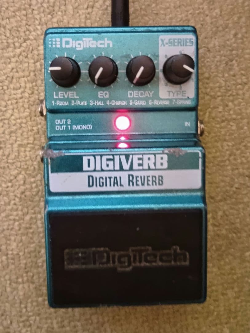DIGITECH DIGIVERB デジタルリバーブ