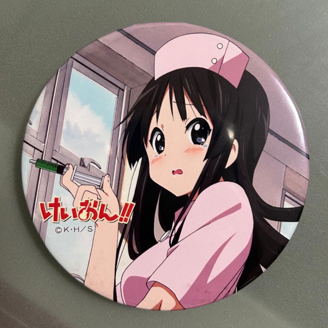 けいおん 秋山澪 缶バッジ ナース