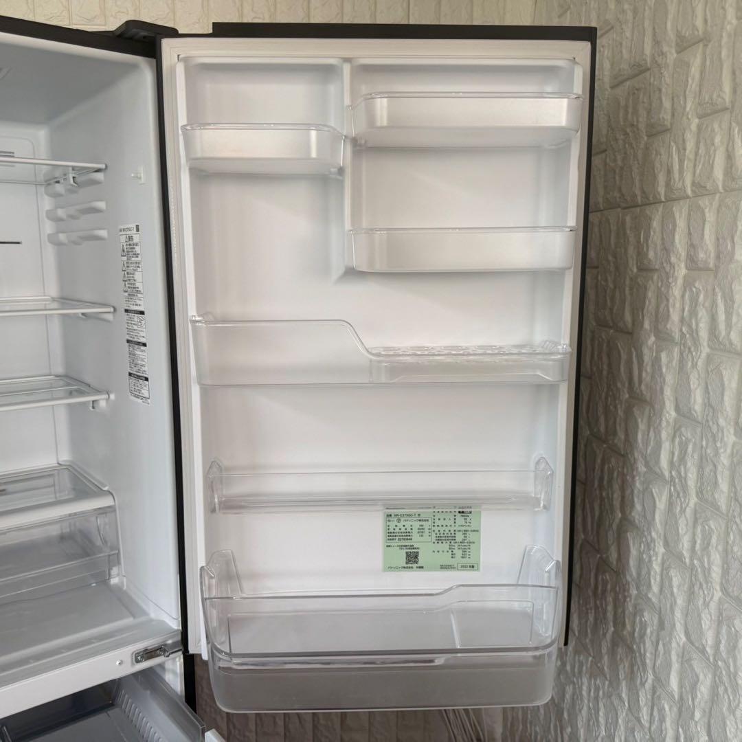 ハル ✨冷蔵庫　パナソニック　NR-C373GC-T 2022年　美品