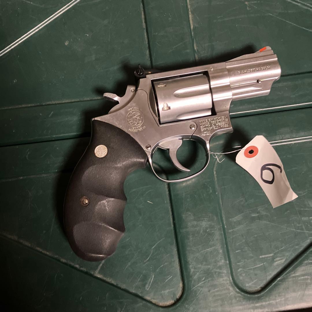 コクサイ S&W M19 357マグナム ガスリボルバー シルバー　ジャンク品