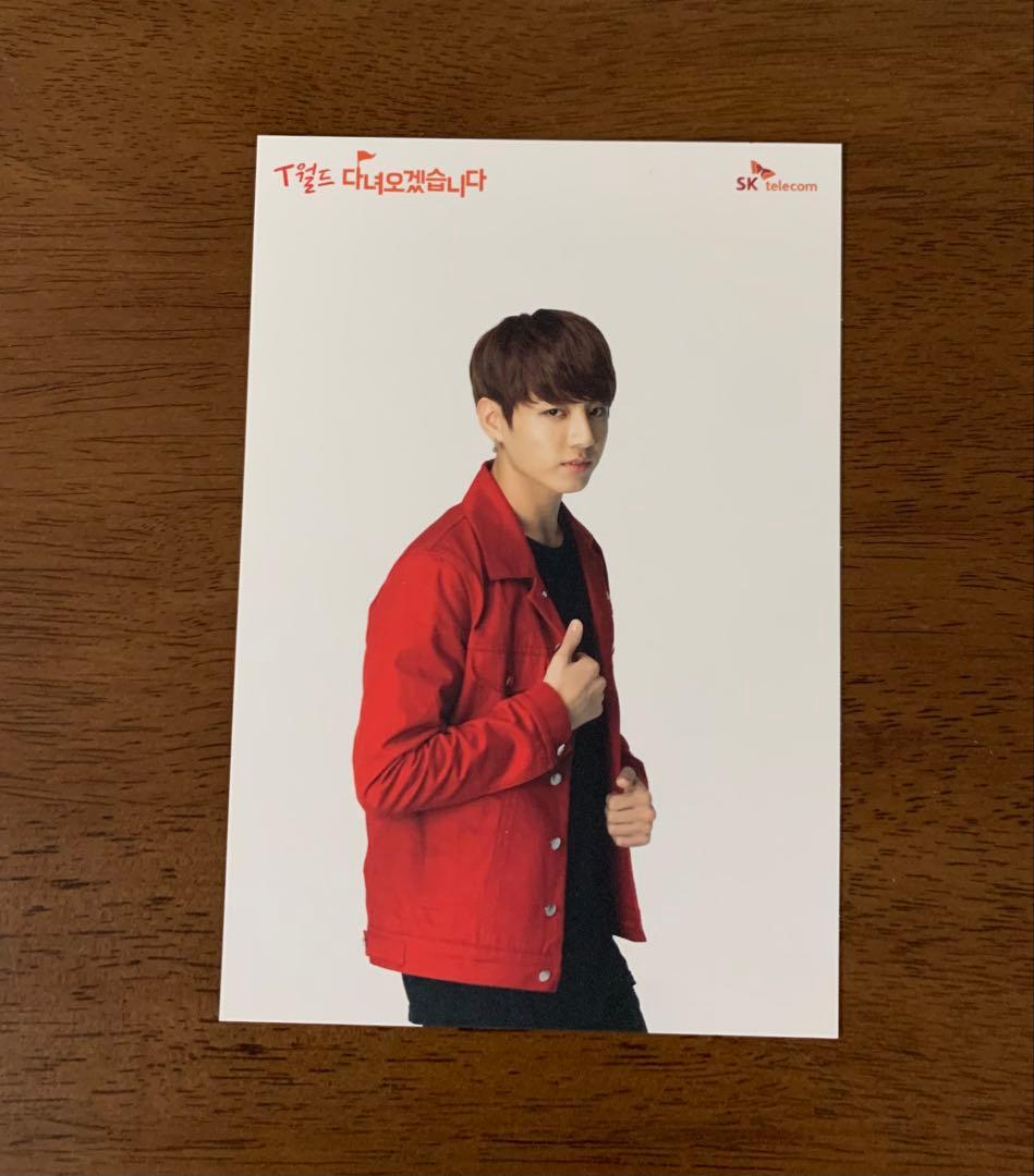 BTS 防弾少年団 SK telecom テレコム公式　フィギュア　ジョングク