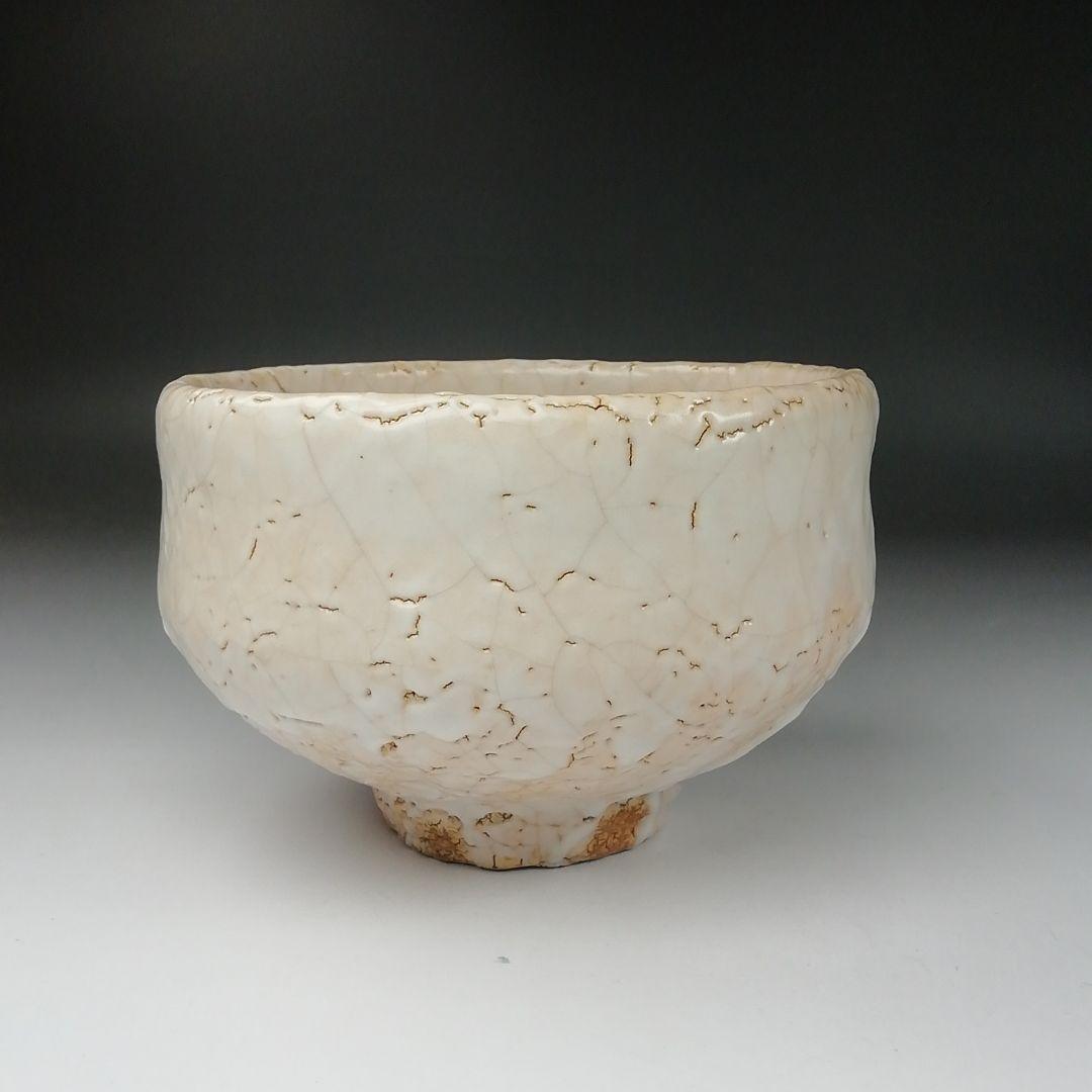 T330 茶碗 『萩茶碗』『小久保凌雲 作』 共箱 抹茶碗 茶道具