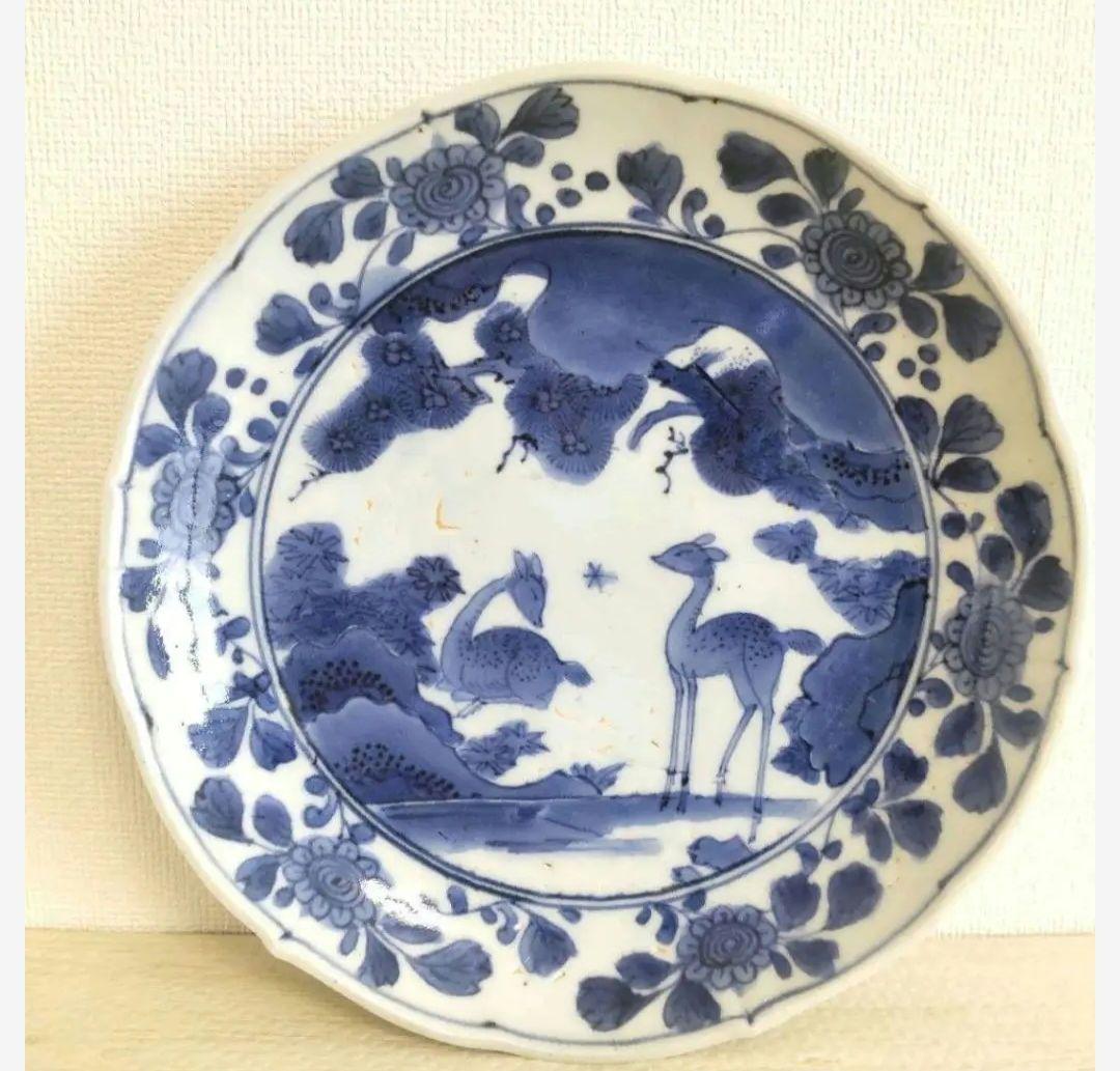 専用　鹿文皿　4枚