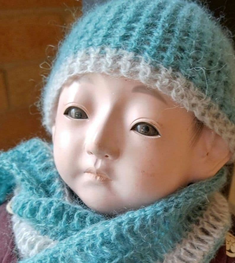 極上 大正時代 逸品　市松人形 男の子 お印 紋付き お手入れ済み 極上 大正時代 逸品市松人形 男の子 お印 紋付き お手入れ済み