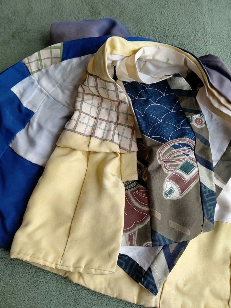 極上 大正時代 逸品市松人形 男の子 お印 紋付き お手入れ済み