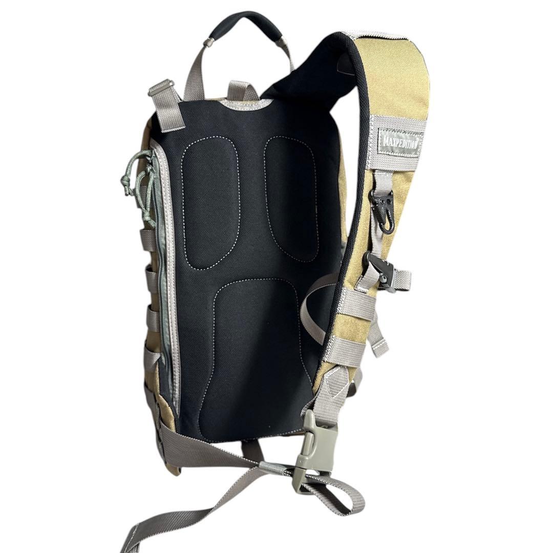 MAXPEDITION スリングバッグ カーキ&フォリアージュサバゲー