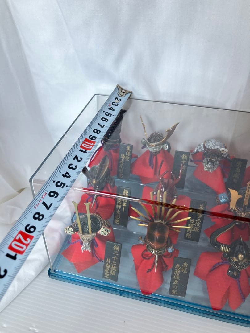 兜ミニチュアコレクション　戦国武将　武具　甲冑