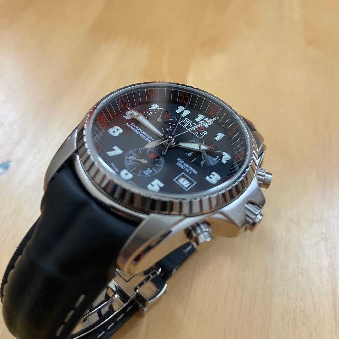 セクター　SECTOR 900 クォーツ　100M防水　サファイアクリスタル