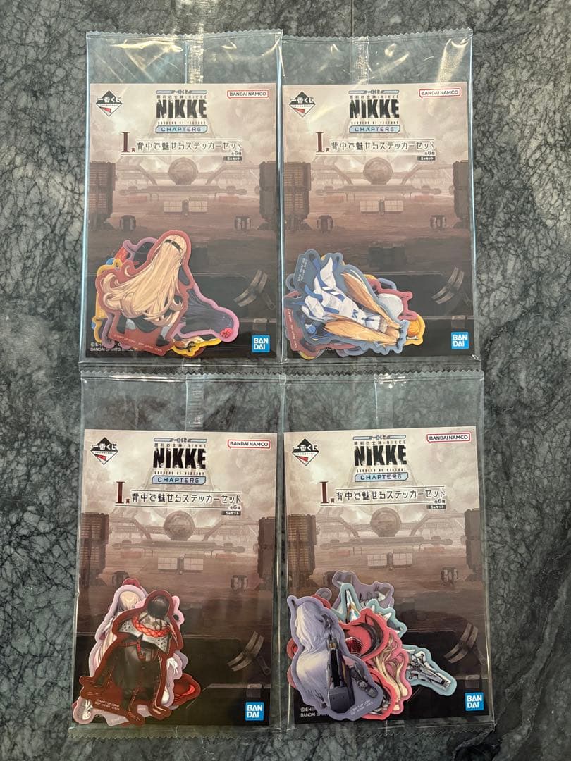 一番くじ 勝利の女神NIKKE 6 A,B,D賞まとめ販売　下位賞おまけ付き