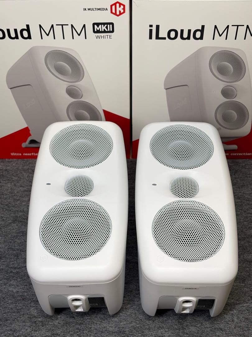 IK Multimedia iLoud MTM MKII Pair ホワイト