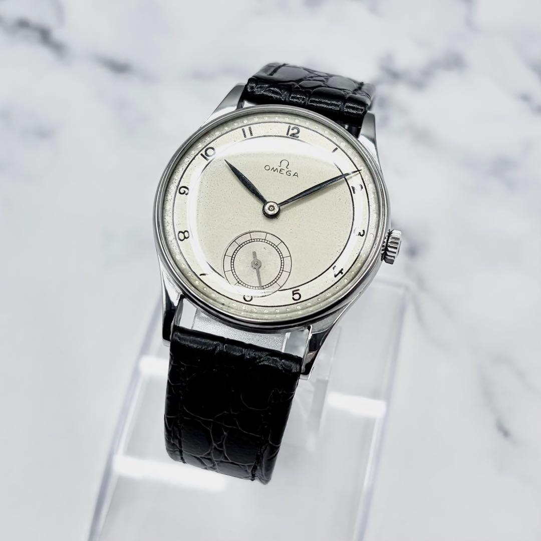 【極稀少】オメガ スモールセコンド アラビア数字 Ref.2292 手巻 良稼働