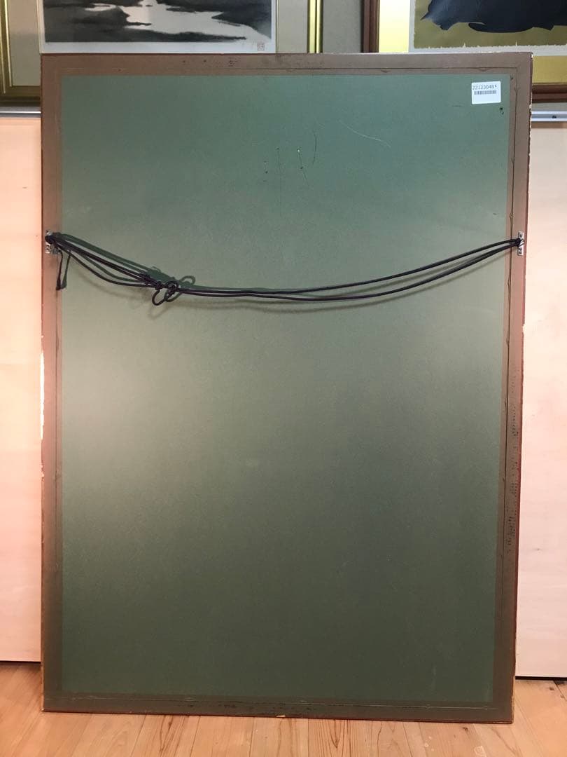 工藤村正 「裸婦」 パステル画 直筆サイン有り